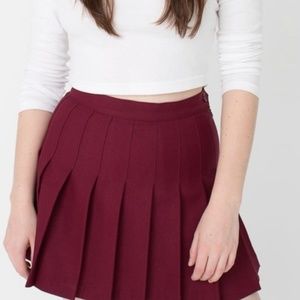 American Apparel Pleated Skirt